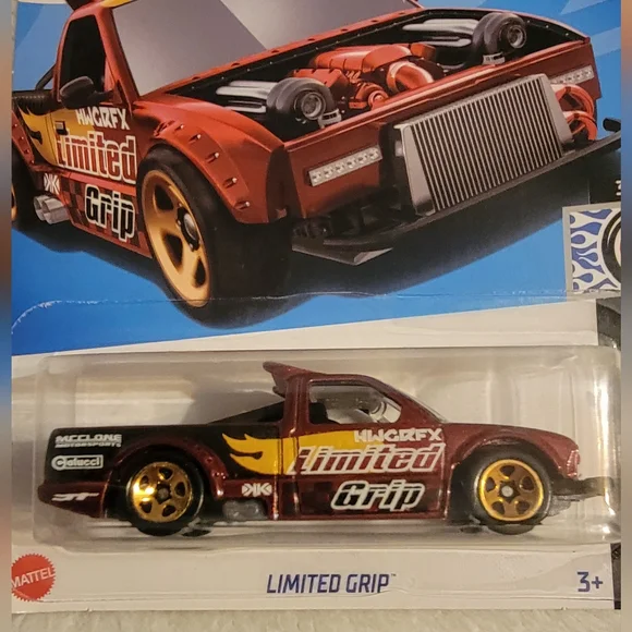 Limited Grip Hot Wheels #50/250 2022 - Picture 2 of 5